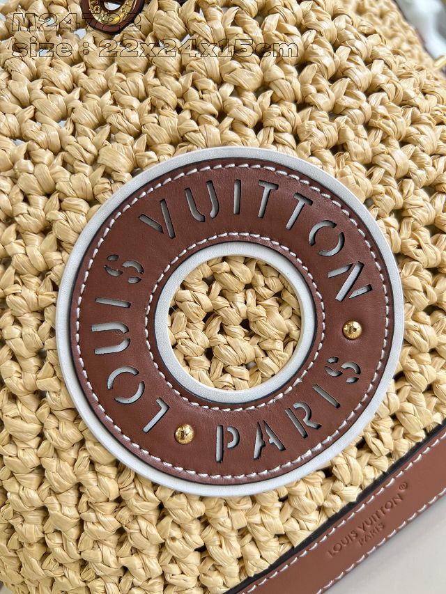 Louis vuitton original raffia neonoe BB M24722 natural