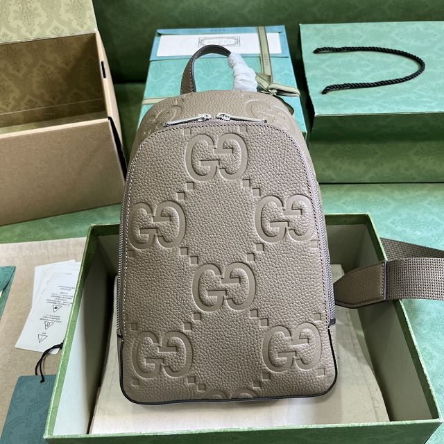 GG original calfskin mini crossbody bag 766937 grey