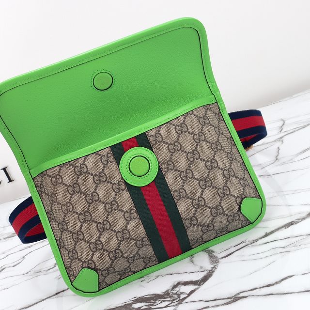 GG original canvas belt bag 752597 green