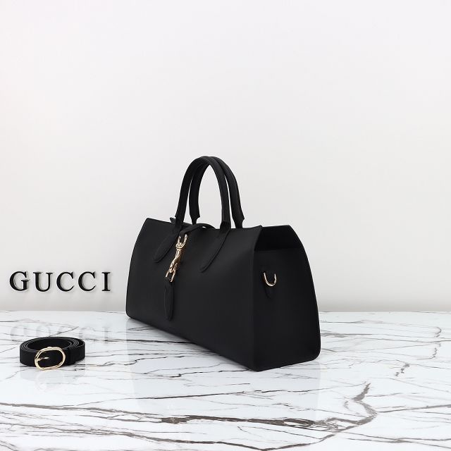 GG original calfskin meidum tote bag 795282 black