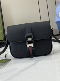 GG original calfskin mini crossbody bag 800313 black