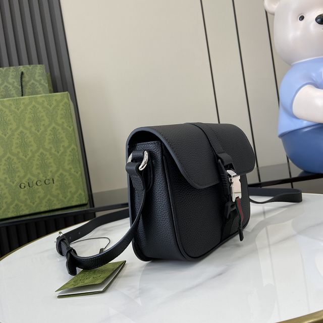 GG original calfskin mini crossbody bag 800313 black