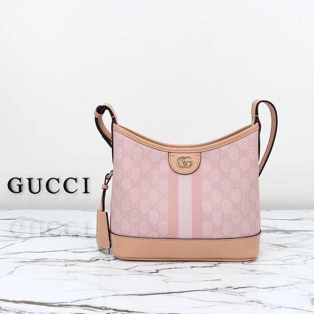 GG original canvas ophidia small shoulder bag 781402 light pink