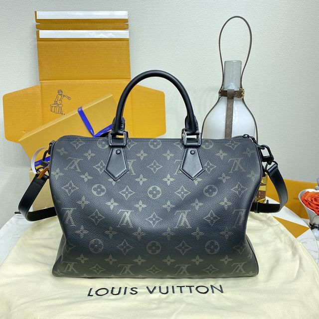 Louis vuitton original soft calfskin speedy P9 40 M13916 black