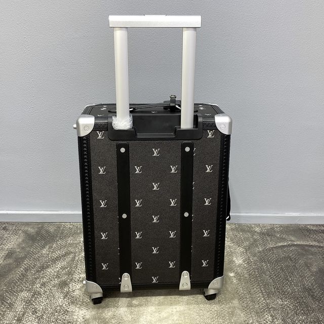 Louis vuitton original calfskin 55 rolling trunk M11067 black