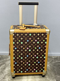 Louis vuitton original monogram canvas 55 rolling trunk M25241 