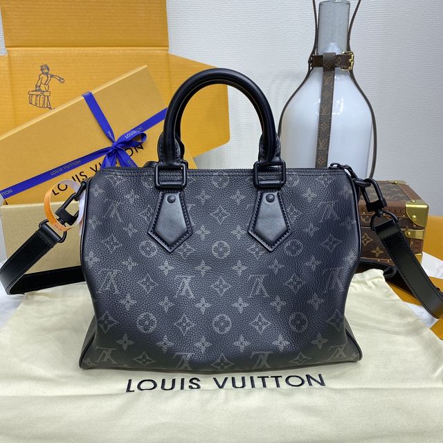 Louis vuitton original soft calfskin speedy P9 30 M21108 black