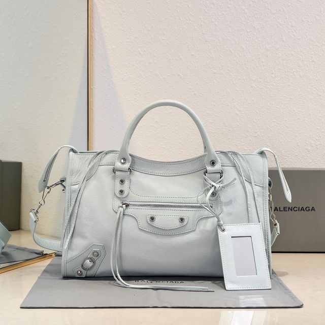 Balenciaga original lambskin le city medium bag 7977862 light green