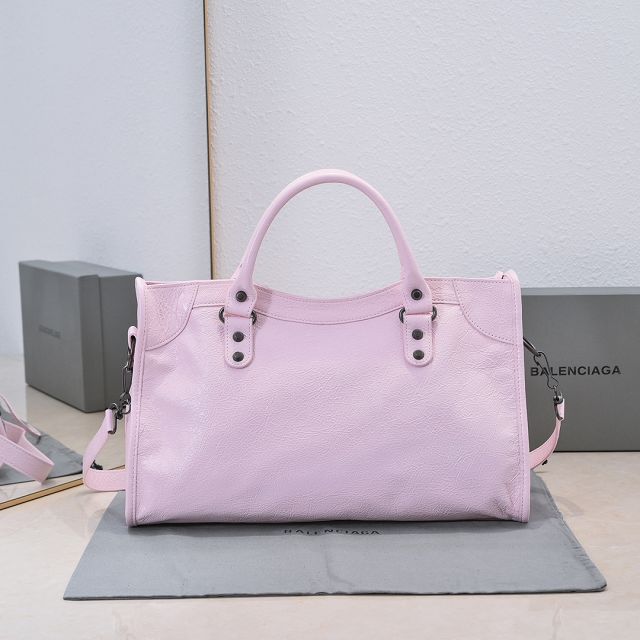 Balenciaga original lambskin le city medium bag 7977862 pink