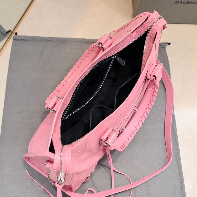 Balenciaga original lambskin le city medium bag 7977862 pink