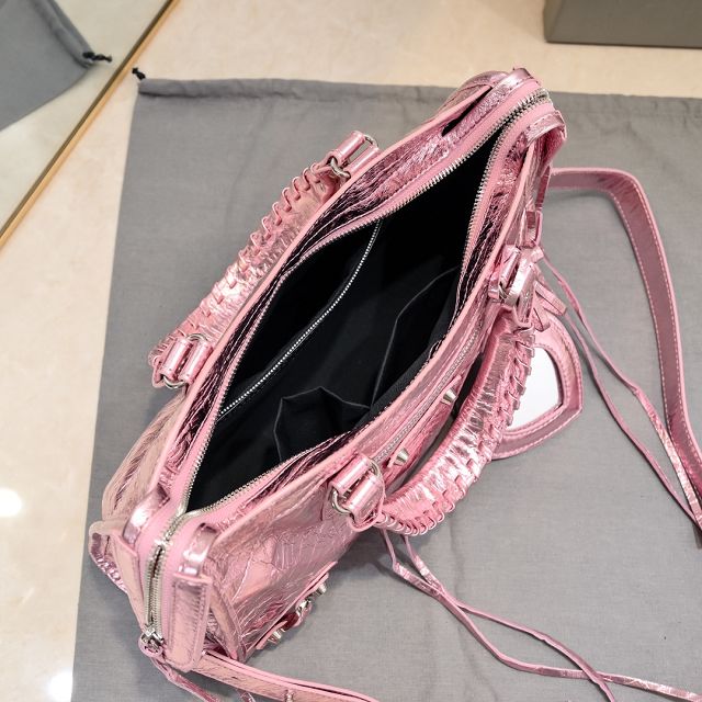 Balenciaga original lambskin le city small bag 8114422 pink