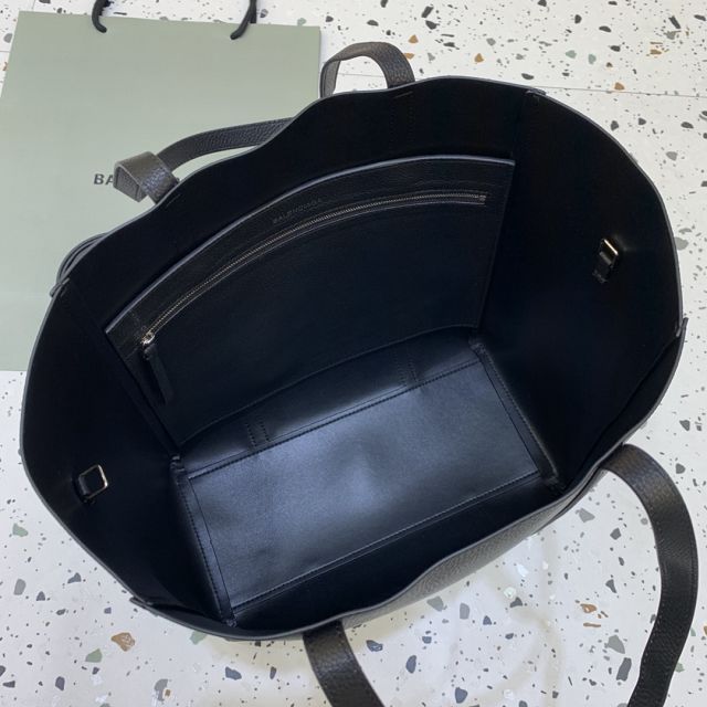 Balenciaga original calfskin everyday small tote bag 551812 black