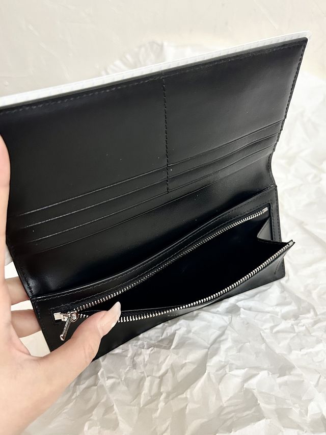 Balenciaga original calfskin passport  phone holder 7877332 black