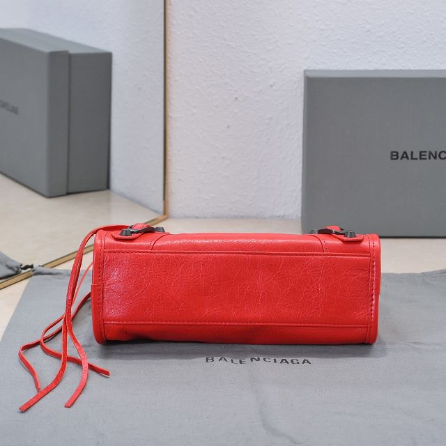 Balenciaga original lambskin le city mini bag 8063952 red