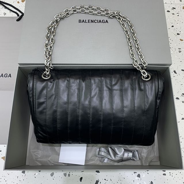 Balenciaga original calfskin monaco medium bag 7659452 black