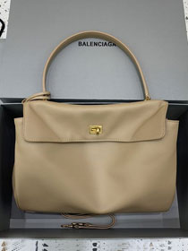 Balenciaga original calfskin rodeo medium handbag 7897722 apricot