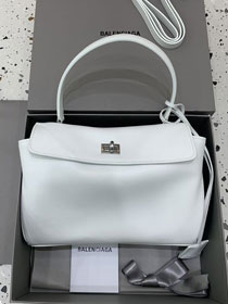 Balenciaga original calfskin rodeo small handbag 7897792 white