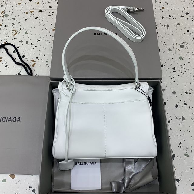 Balenciaga original calfskin rodeo small handbag 7897792 white