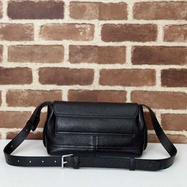 Lemaire original calfskin small messenger bag EH8005 black