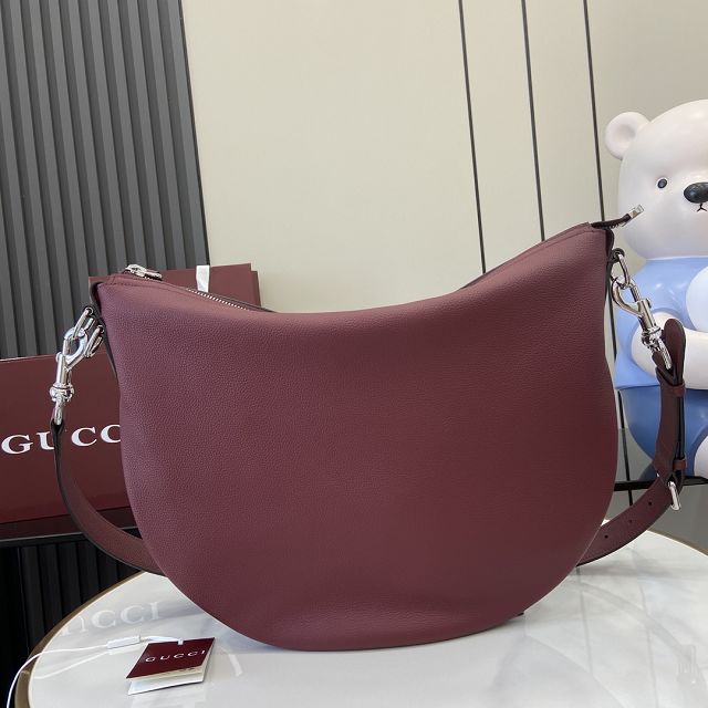 GG original calfskin body shoulder bag 801887 bordeaux