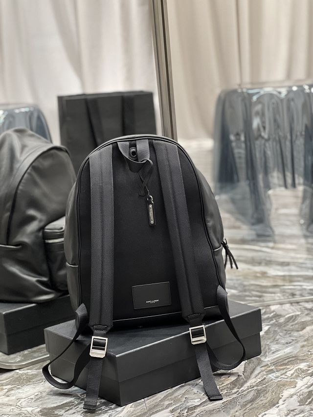 YSL original calfskin large city backpack 326865 black