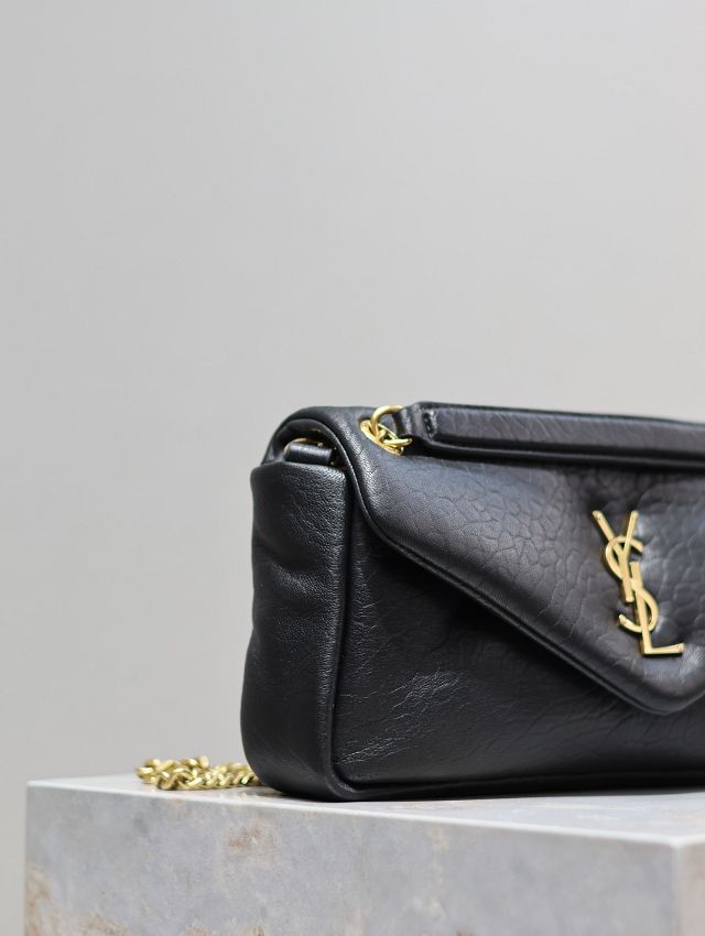 YSL original lambskin calypso small bag 734153 black