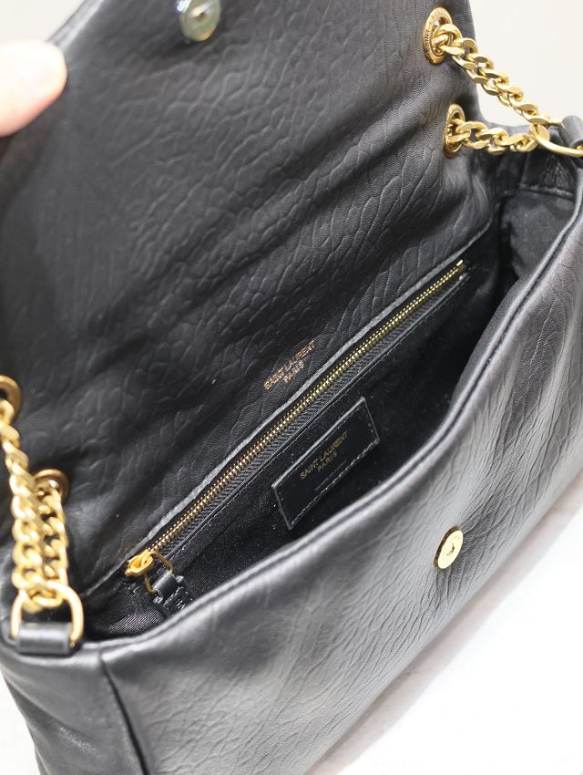 YSL original lambskin calypso small bag 734153 black