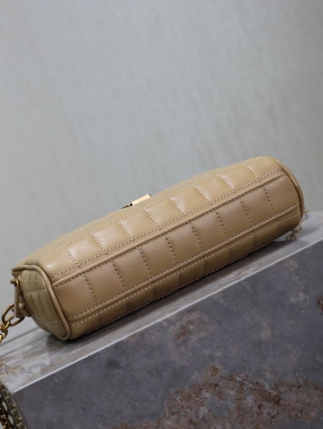 YSL original lambskin cassandre carre camera bag 764809 beige