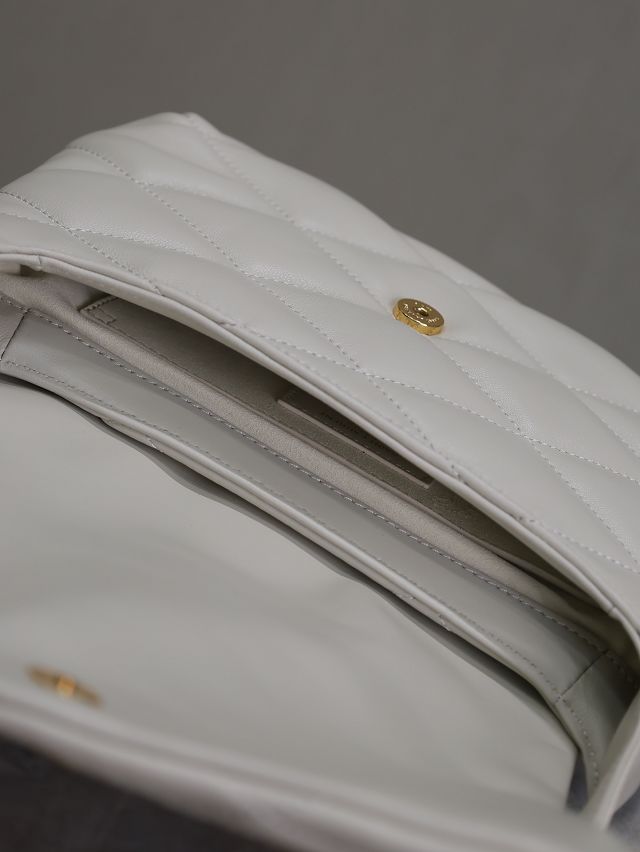 YSL original lambskin le 5A7 shoulder bag 698567 white