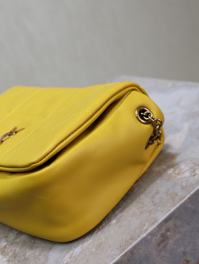 YSL original lambskin jamie 4.3 mini bag 766754 yellow