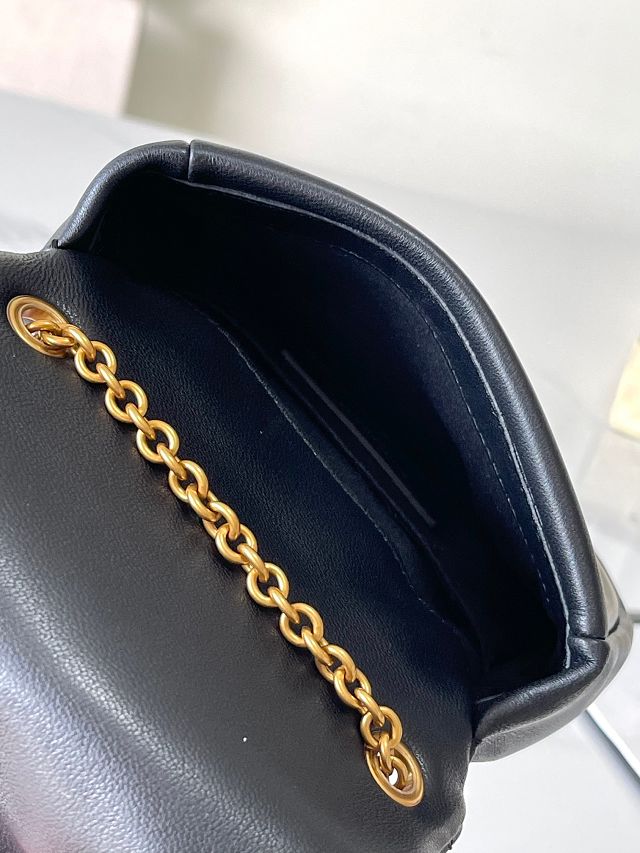 YSL original lambskin jamie 4.3 nano chain bag 766756 black