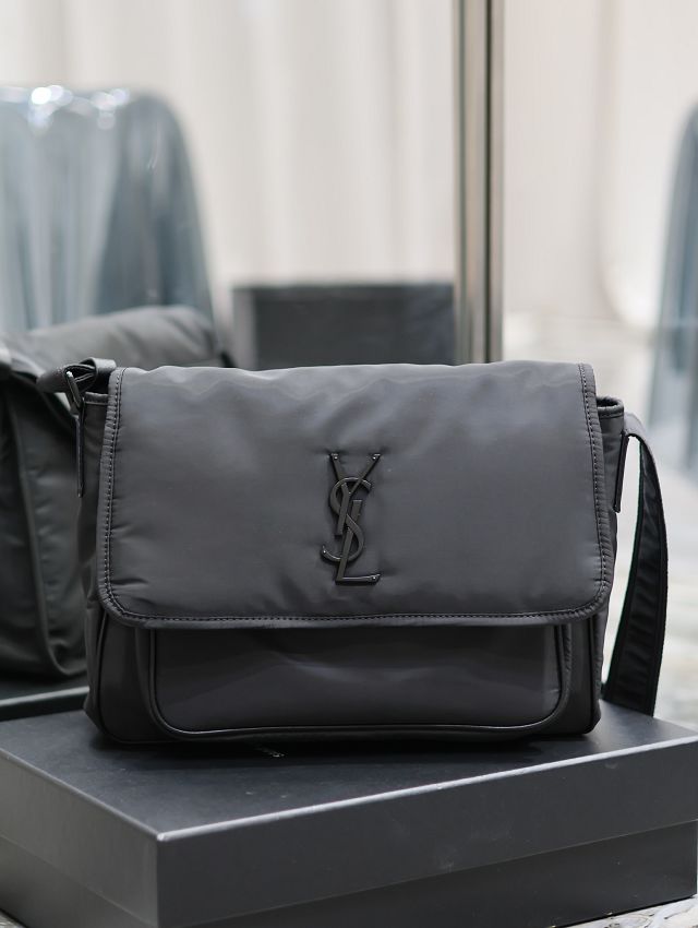 YSL original nylon large niki bag 498830 black