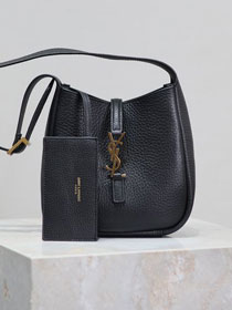 YSL original calfskin le 5A7 mini tote bag 809461 black