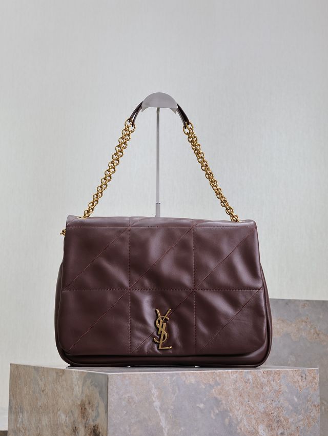 YSL original lambskin jamie 4.3 large bag 742431 brodeaux