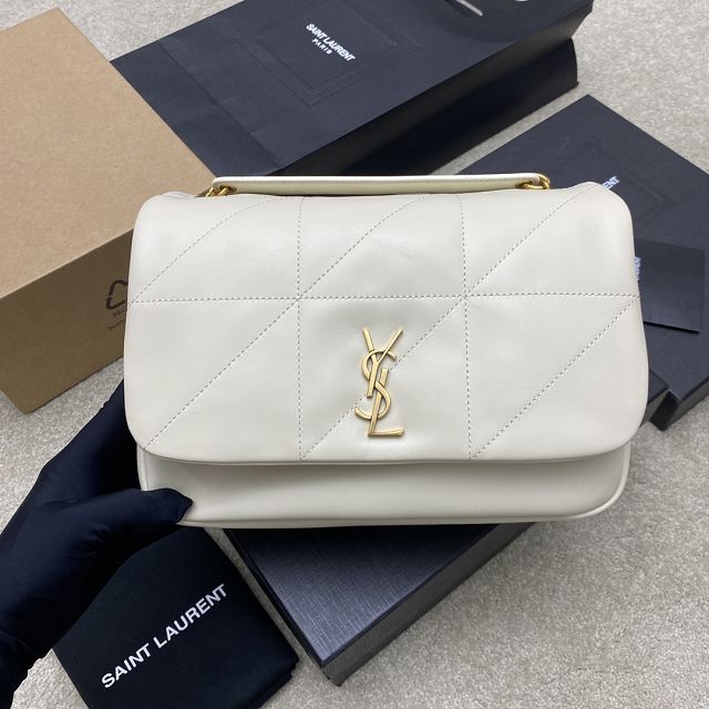 YSL original lambskin jamie 4.3 small bag 763475 white