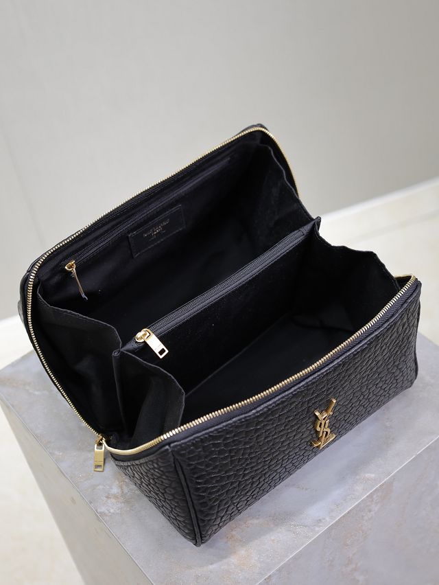 YSL original lambskin gaby vanity case 753171 black