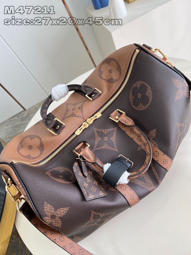 Louis vuitton original monogram canvas keepall 45 M47211