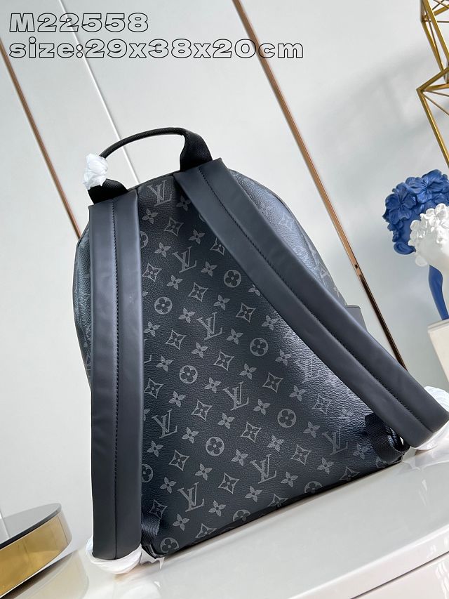 Louis vuitton original monogram eclipse discovery medium backpack M22558