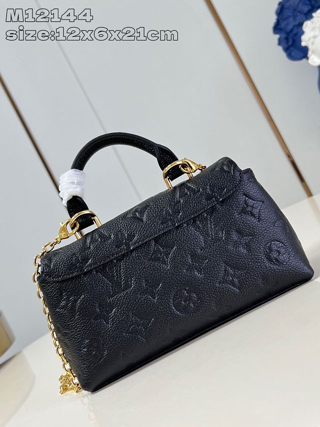 Louis vuitton original calfskin nano madeleine bag M12144 black