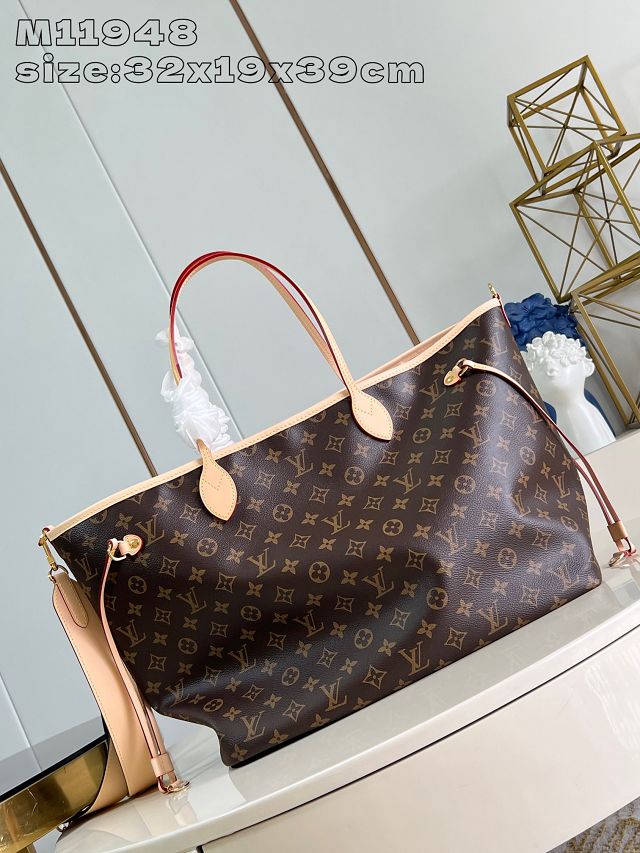 Louis vuitton original monogram canvas neverfull Inside out GM M11948 