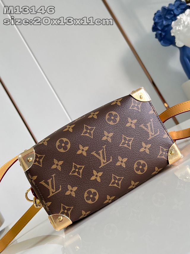 Louis vuitton original monogram canvas  speedy trunk 20 M13146