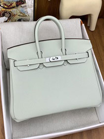 Hermes original togo leather birkin 35 bag H35-1 grey neve