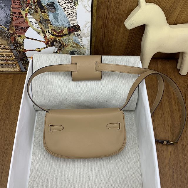 Hermes original swift leather kelly moove bag KM0019 chai