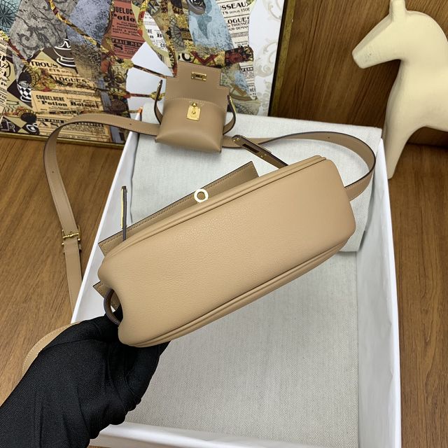 Hermes original swift leather kelly moove bag KM0019 chai