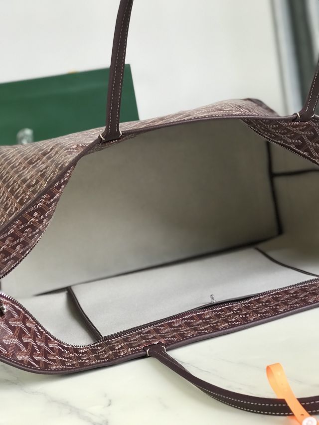 Goyard original canvas artois GM bag GY0107 bordeaux