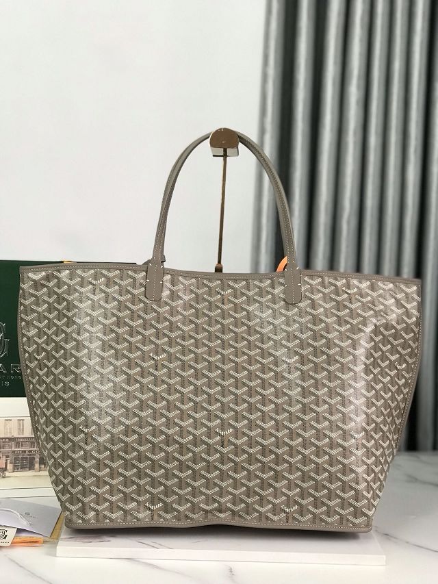 Goyard original calfskin&canvas reversible anjou GM bag GY0088 chai