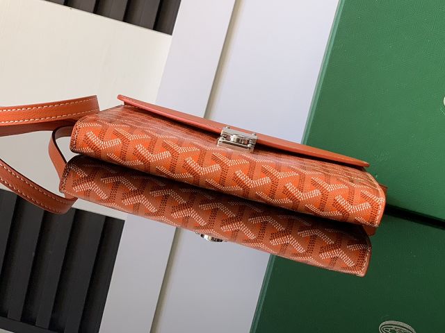 Goyard original canvas chypre wallet-pouch GY0120 orange