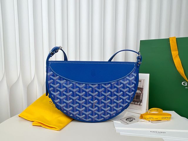 Goyard original canvas hirondelle bag GY0119 blue