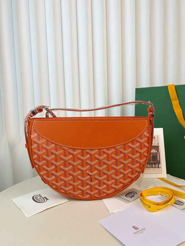 Goyard original canvas hirondelle bag GY0119 orange