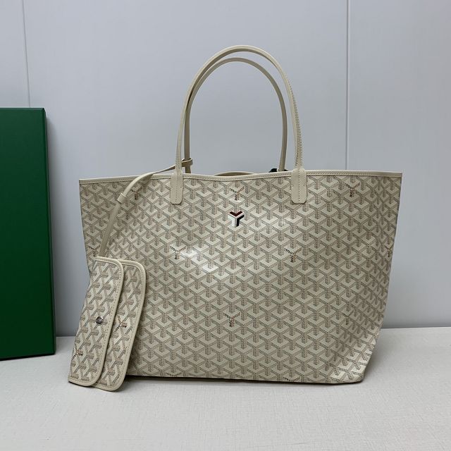 Goyard original canvas saint louis GM bag GY0083 sand